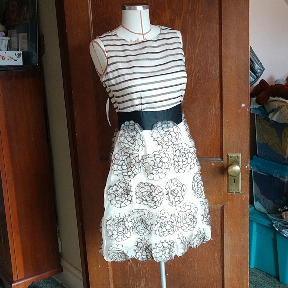 Organza Karen Millen Dress, The Real Real tag